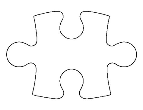 Printable puzzle pattern
