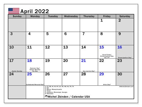 April Calendar 2022 Us November 2022 Calendar