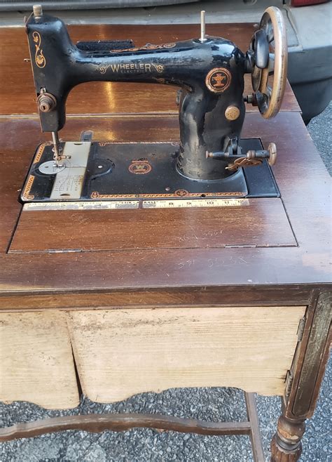 Vintage Wheeler Electric Sewing Machine antique appraisal | InstAppraisal