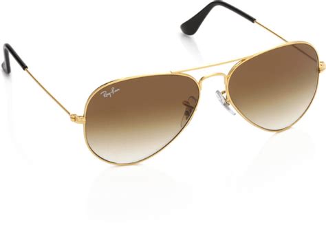 It's hard to believe how there can be so many stylish looks at one place. Buy Ray-Ban Aviator Sunglasses Brown For Men Online @ Best ...