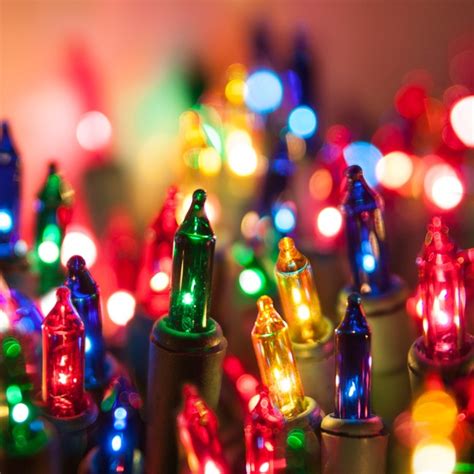 Christmas Lights 100 Multi Color Christmas Tree Mini