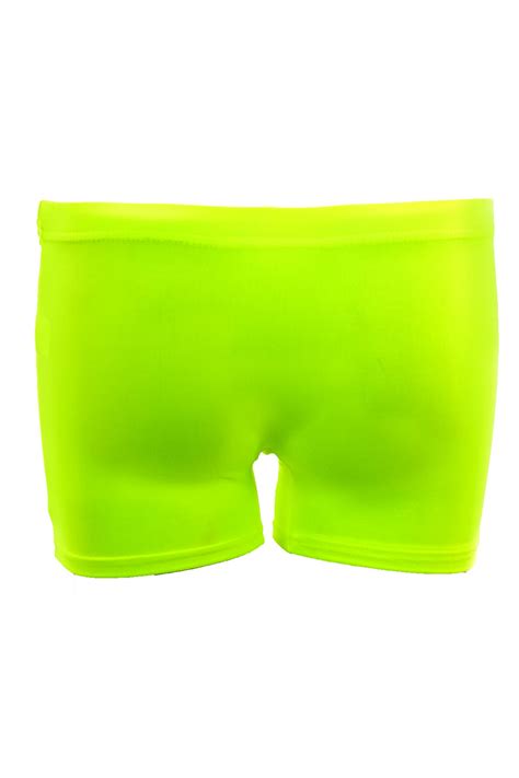 Women’s Soft Stretchy Cotton Sexy Lycra Luminous Hot Pant Shorts Ebay