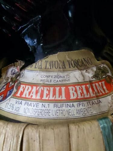 Distinct aromas of plum and dark chocolate with slightly earthy undertones characterize this wine. Bellini Vino Da Tavola Toscano | Wine Info