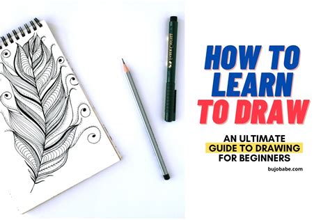 How To Learn To Draw A Detailed Guide To Drawing Bujo Babe