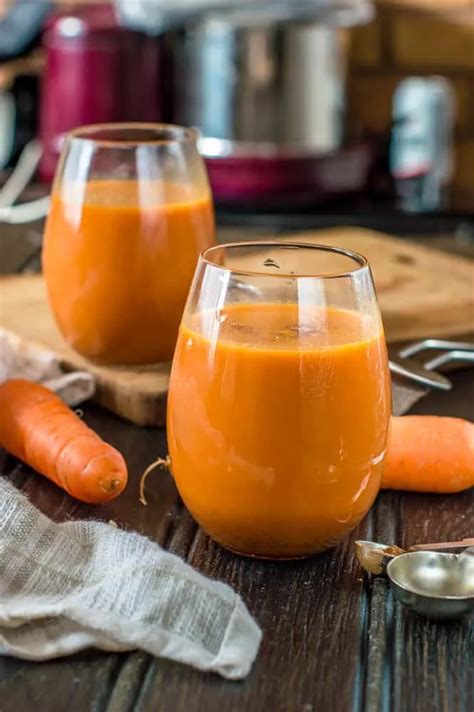 Jamaican Carrot Juice Vegan Style Recipe Carrot Juice Carrot