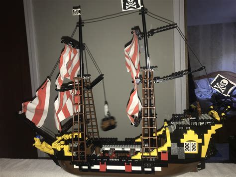 Completed Lego Pirate Ship 6285 Rlego