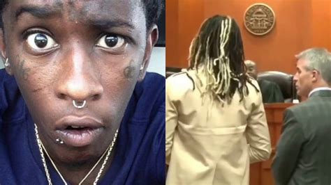 Young Thug In Court Pleading For His Freedom Youtube