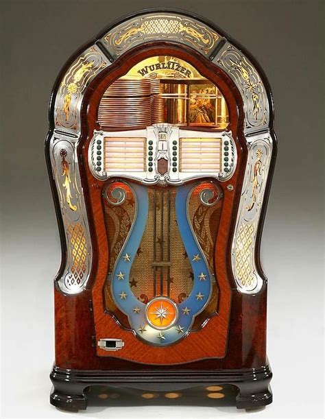 Wurlitzer 1080 Colonial Jukebox 1947 Retro Radio Vintage Radio Retro
