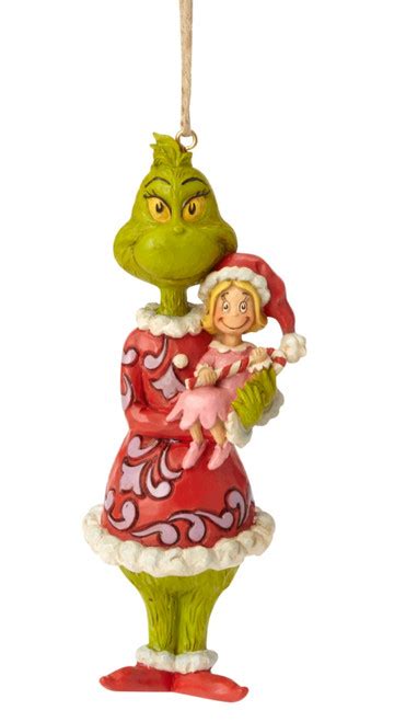 Grinch And Cindy Lou Who Christmas Holiday Ornament Grinch By Jim Shore