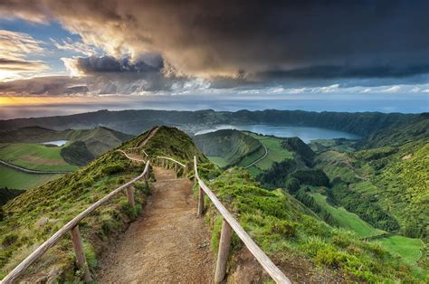 Striking Unspoiled Nature In The Azores Portugal