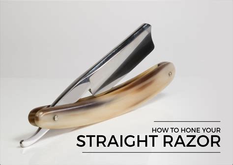 How To Hone Your Straight Edge Razor Barbers Corner