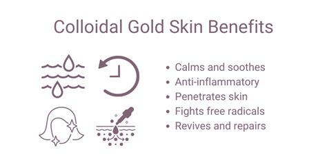 Colloidal Gold In Skincare Uses And Benefits Skincare Lab