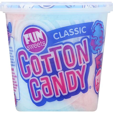 Fun Sweets Cotton Candy 15 Oz Packaged Candy The Markets