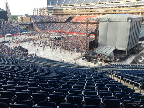 View From Seats Gillette Stadium