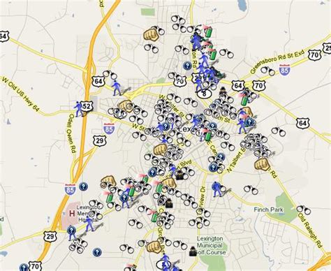 Spotcrime The Publics Crime Map Check Out The Lexington Nc Crime Map
