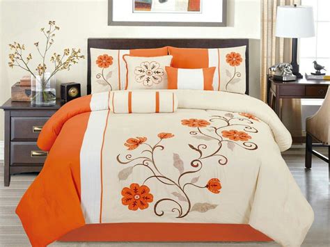 King Comforter Sets Orange Fruit Orange Bedding Sets Duvet Cover Set