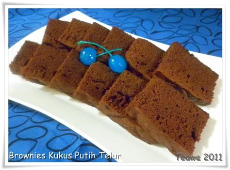 Buku seri resep andalan ny liem: Welcome to Teawe's blog: Brownies Putih Telur