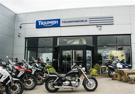 Triumphworld In Chesterfield Opened The Doors To Their New Showroom For
