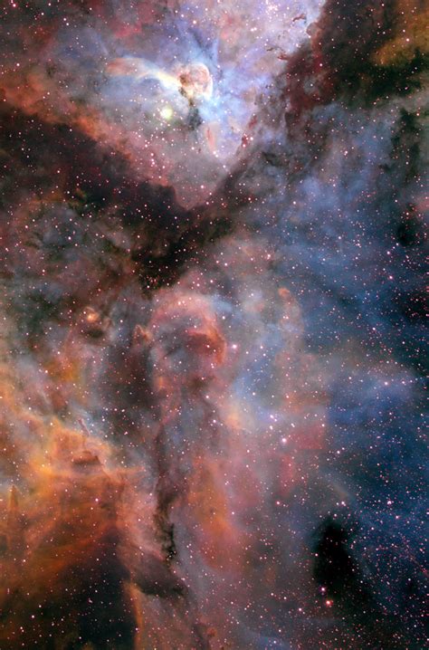 Carina Nebula (ground-based image) | ESA/Hubble