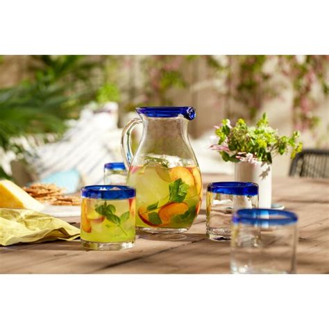 Libbey Sangria Entertaining Set With 4 Rocks Glasses And Pitcher And Reviews Wayfair Ca