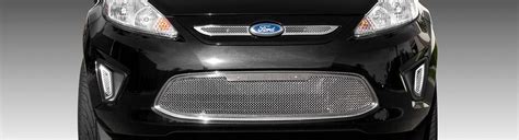 2013 Ford Fiesta Custom Grilles Billet Mesh Led Chrome Black