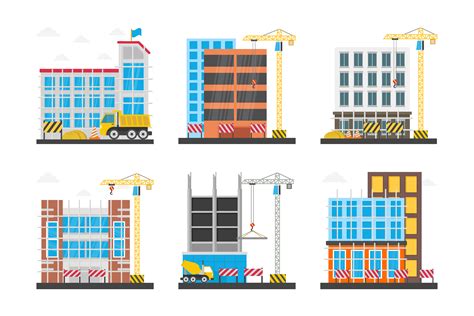 Building Construction Icons Pack Frebers