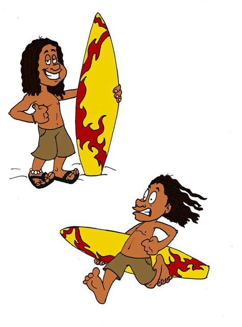 Surfer Dude By Brandywakelamart On Deviantart