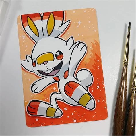 Maybe you would like to learn more about one of these? Scorbunny | New Pokemon Generation | Featured artist ...