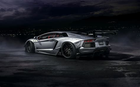 Download Wallpapers 4k Lamborghini Aventador Lp 700 4 Exterior Rear