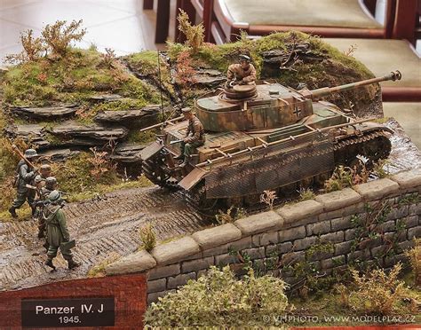 Diorama Militar Panzer Iv Military Diorama Military Art Scale Art