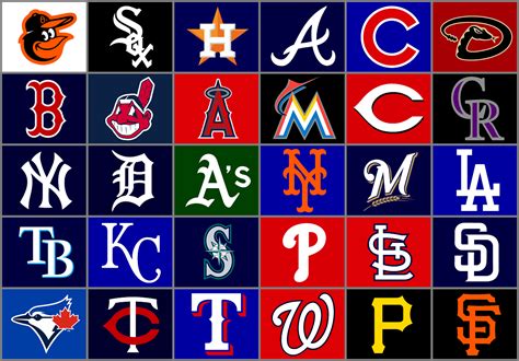 All Mlb Baseball Team Logos