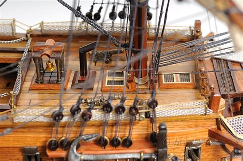 Hms Victory Lord Nelsons Flagship Wooden Model 30 Tall Ship Boat