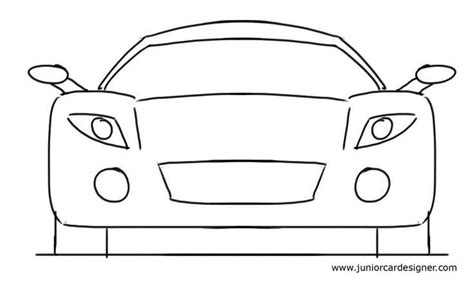 Hello everyone and welcome to drawing tutorial where we show you how easy to draw sports cars. Car Drawing Tutorial: Sports Car Front View | Car Drawing ...