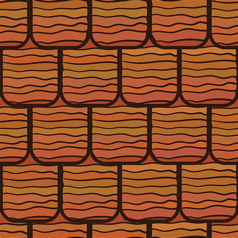 200 Cartoon Of The Roof Tile Texture Illustrations Royalty Free