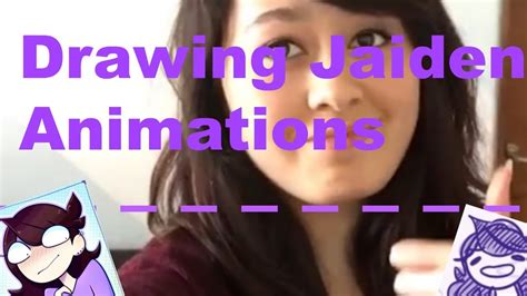 Drawing Jaiden Animations 💜 Youtube