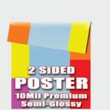 Photos of Double Sided Posters Printing