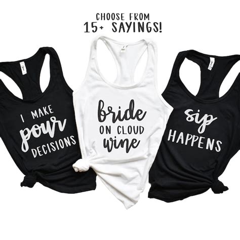 Wine Themed Bachelorette Shirts Etsy