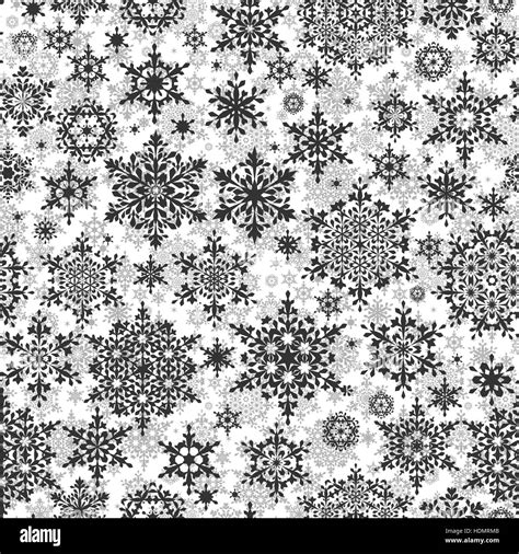 Seamless Snowflakes Pattern Eps 10 Stock Vector Image And Art Alamy