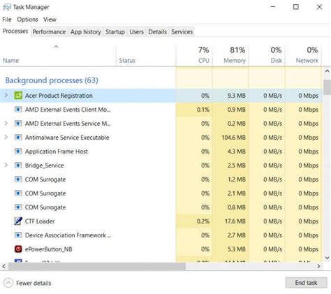 How To Set Process Priority In Task Manager On Windows 10