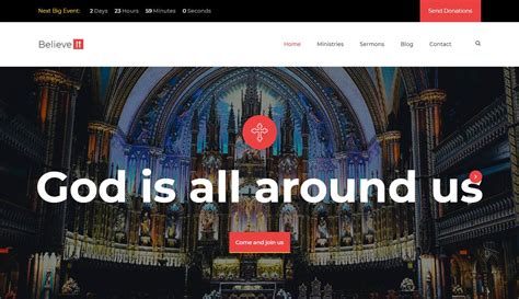 Church A Free And Mobile Ready Church Website Template Best Free Html Css Templates