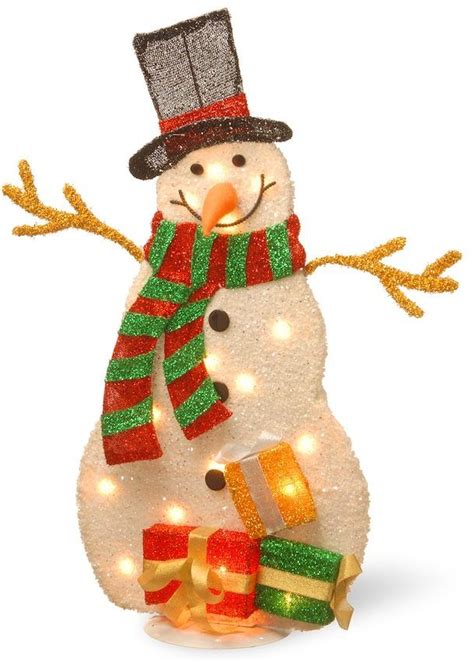 National Tree Company Christmas Snowman Floor Decor Decorating With