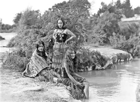 Native Maori Women From New Zealand Circa S S R Thewaywewere