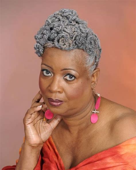 Extra Short Hairstyles And Pixie Haircuts For Afro American Older Women