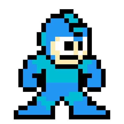 Pixilart 8 Bit Mega Man By Retroartist18