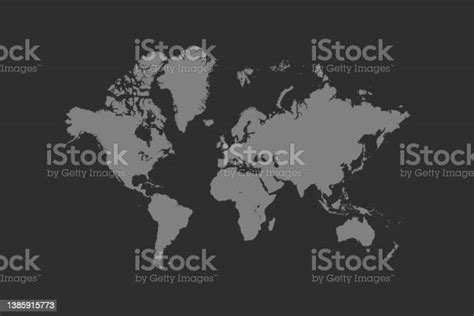 High Resolution Map Of The World High Detail World Map Background Stock