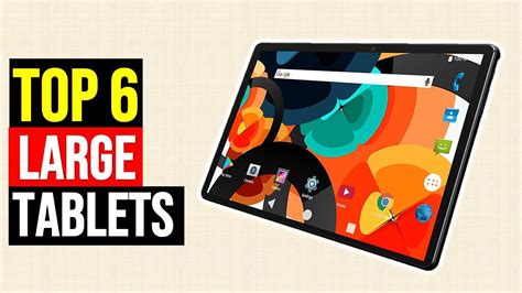 Top 6 Best Large Tablets In 2022 Reviews And Comparison Youtube