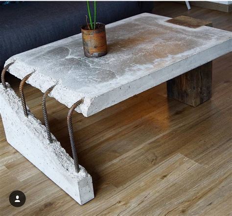 Betonnen Salontafel Concrete Coffee Table Wood And Concrete Concrete
