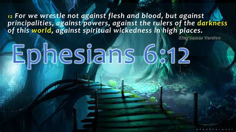 Bible Verse Of The Day Ephesians 612 Holy Bible Images And Photos Finder