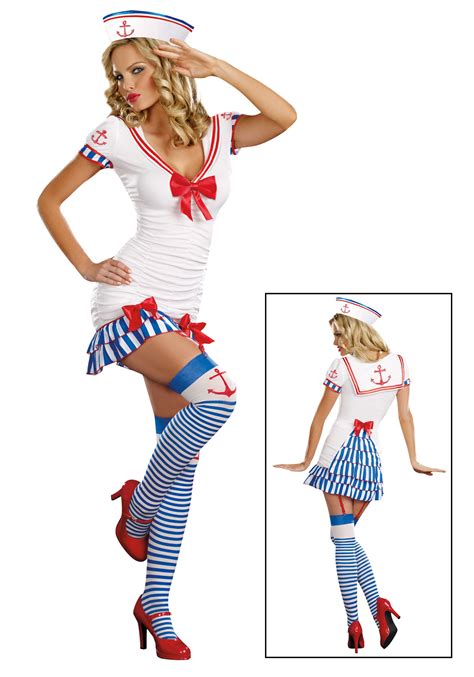 Pinup Sailor Costume 8818 Dreamgirl Multi Color