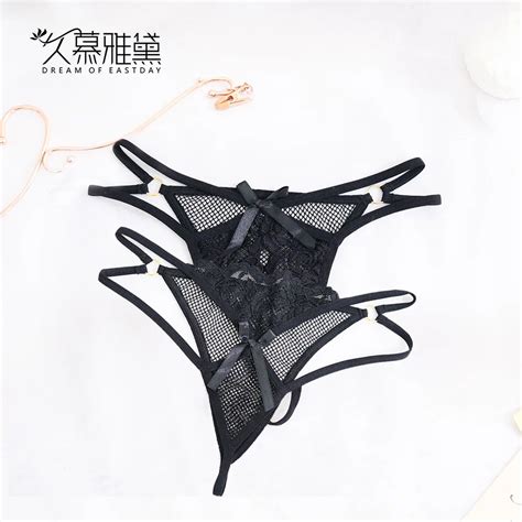 draimior light luxury new women s sexy lingerie open crotch underwear lady s crotchless lace